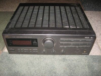 JVC RX 515V Pro Logic Home Theater Stereo Receiver Tuner Needs Work