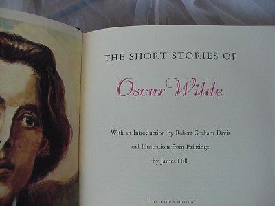 The Short Stories of Oscar Wilde Easton Press Leather Fine 1976 HB