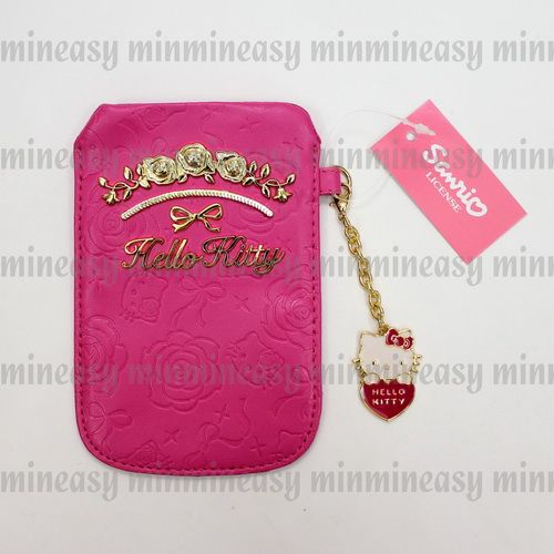 Pink Hello Kitty for iPhone Mobile Cell Phone Case Pouch Bag Holder