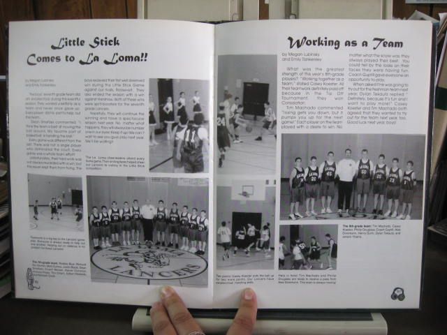 2002 La Loma Junior High School Yearbook Modesto CA