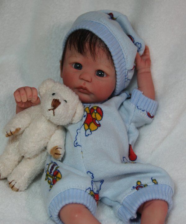 welcoming baby landon length 8 inches all of my dolls are collectibles