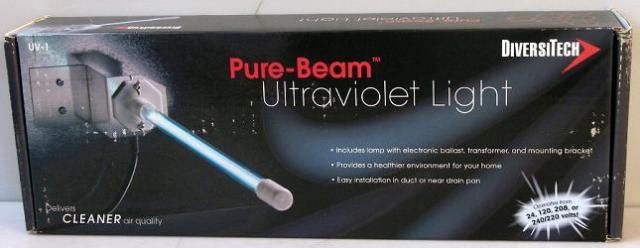 Diversitech Pure Beam Ultraviolet Light Cleaner Air New