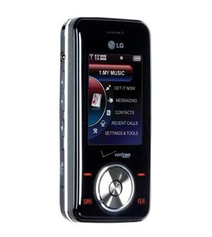 LG VX8550 Chocolate 2 Verizon Black Slide Cell Phone