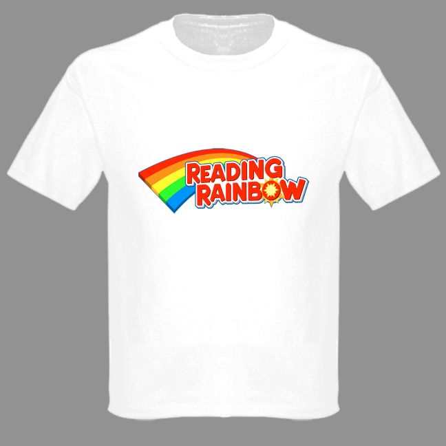 Reading Rainbow T Shirt LeVar Burton T Shirt