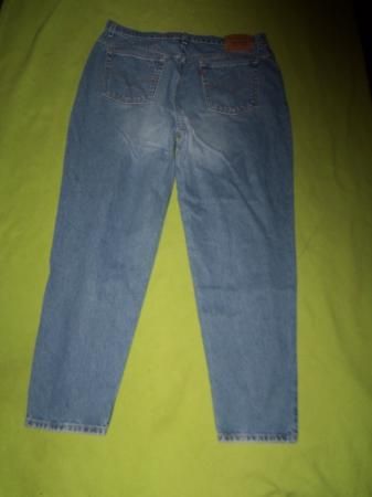1998 Levis 550 Plus 20M High No Stretch Stonewash Relaxed Taper Jeans