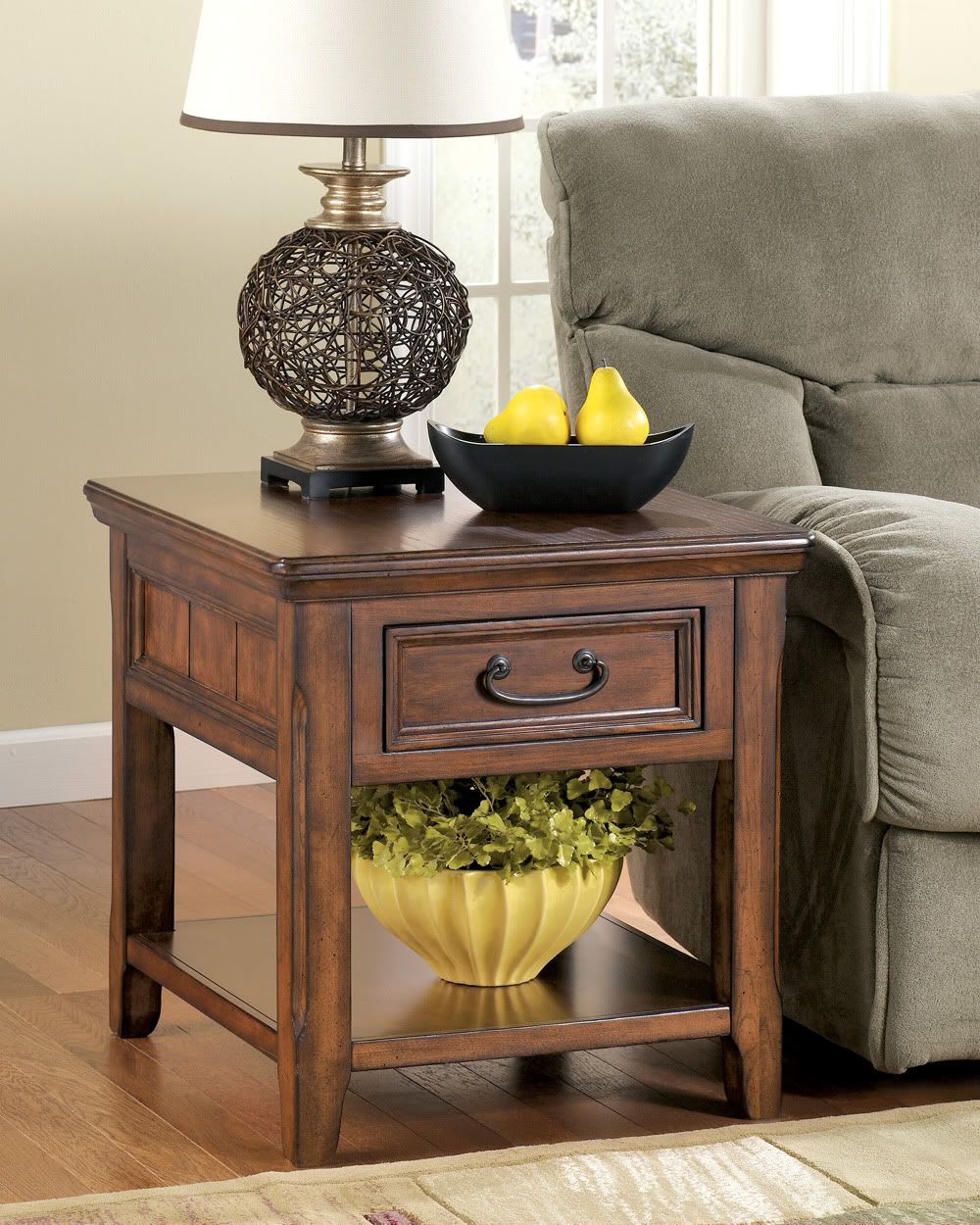 Dark Brown Lift Top Cocktail Coffee Table on Casters Traditional