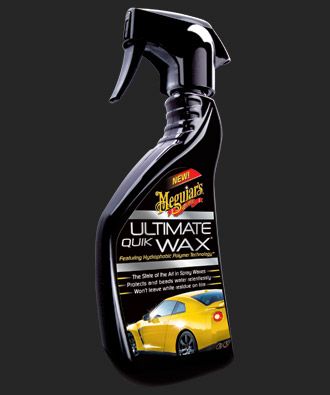 Meguiars Ultimate Quik Wax New Hydrophobic Polymer Technology 16 Oz