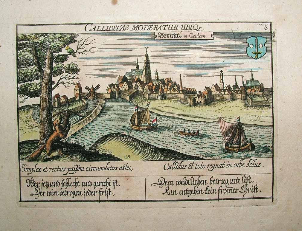 1627 Meisner View ZALTBOMMEL Netherlands, Waal, Bizarre Allegorical