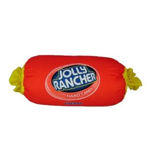 Jolly Rancher Cherry 18 Squishy Microbead Pillow New