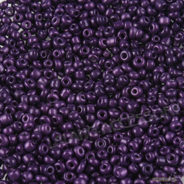 Wholesale Charms Mini Seed Deep Purple Glass Millet Beads 2mm
