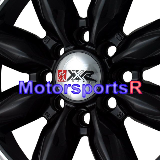16 XXR 513 Black Staggered Wheel Datsun 240Z 280z Rims