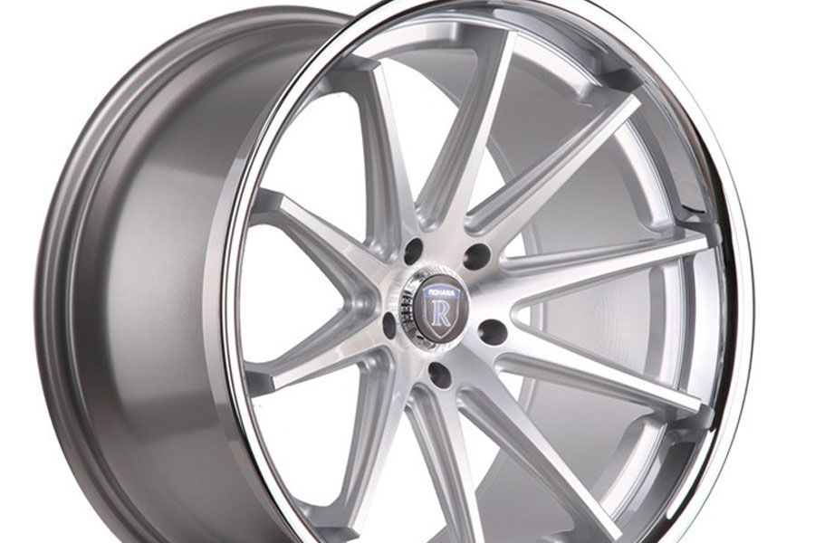 G37 G37S Coupe Rohana RC10 Concave Silver Staggered Wheels Rims