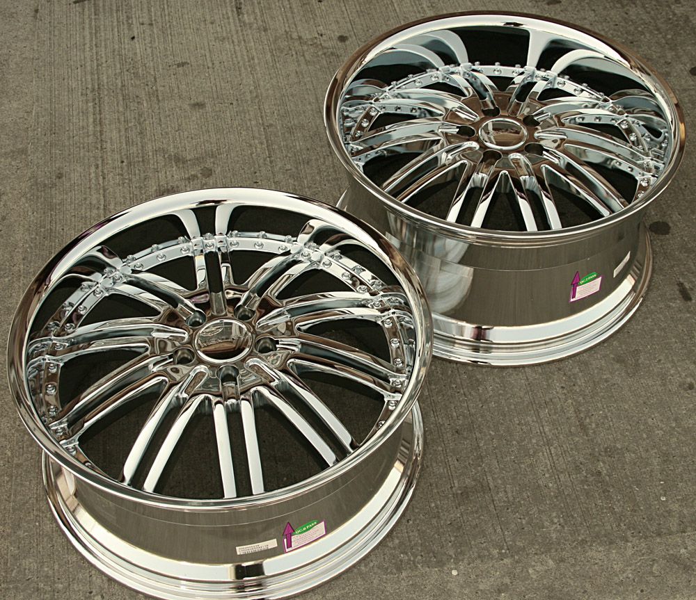 20 Chrome Rims Wheels Mercedes SL500 SL600 20 x 8 5 10 5H 20