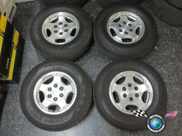 08 Chevy Silverado Factory 16 Wheels Tires Rims 5073 Tahoe 1500