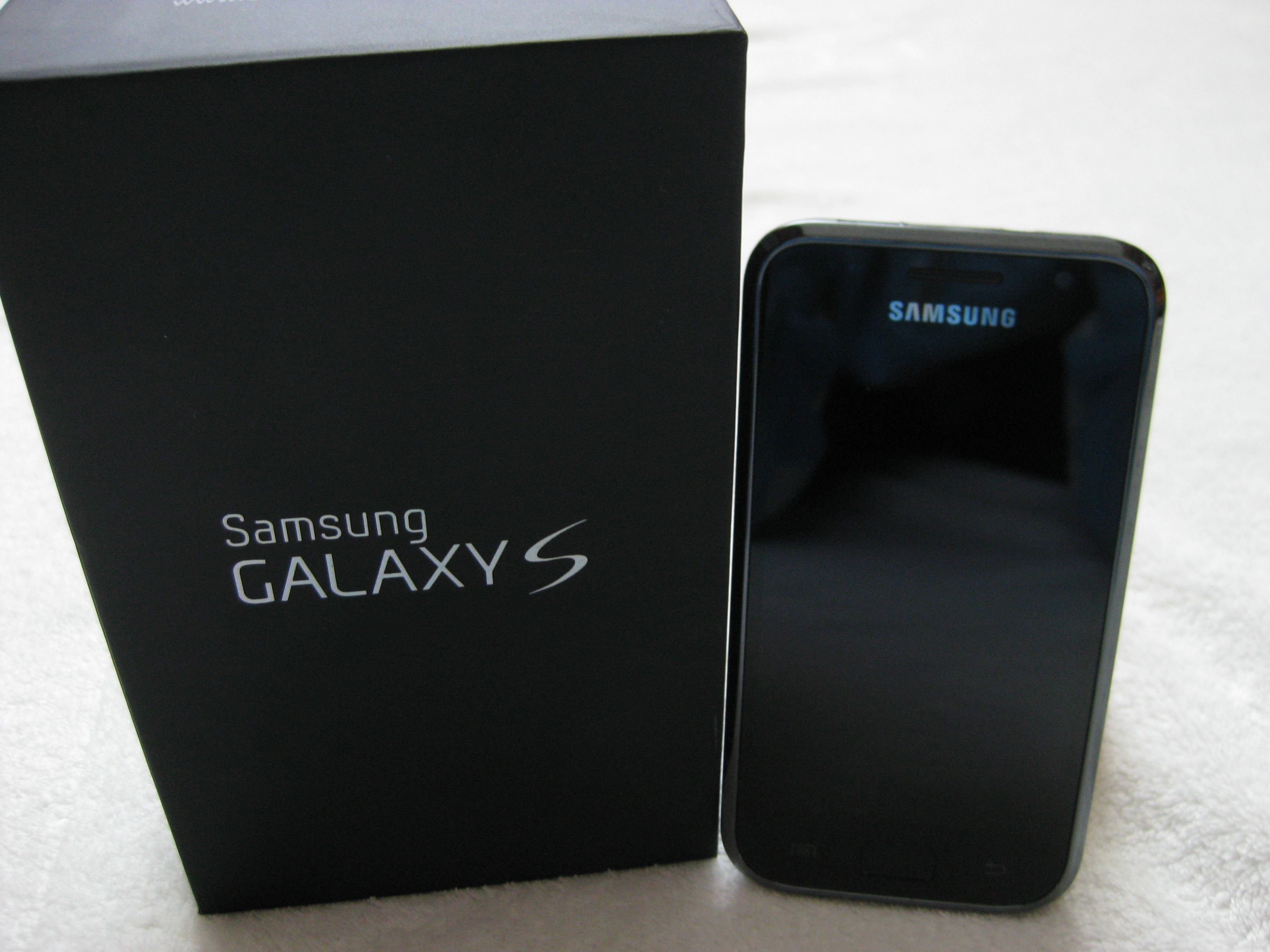 Samsung Galaxy S GT I9000 8 GB   Metallic Black (Ohne Simlock