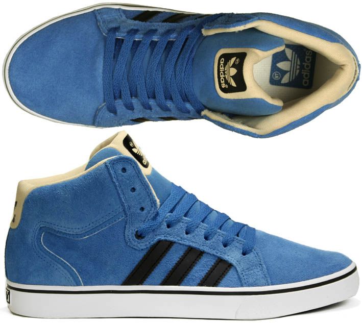 Adidas Schuhe Superskate Vulc Mid ST blue/black skate alle Größen