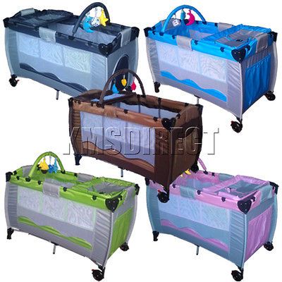 New Portable Child Baby Travel Cot Bed Bassinet Playpen Play Pen With
