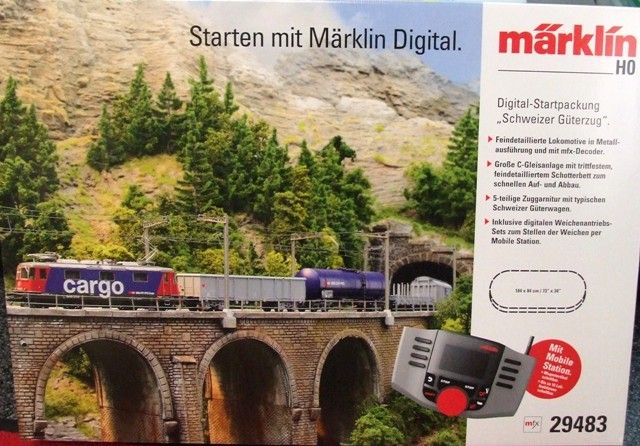 29483 Digital Startpackung Schweiz E Lok Serie 421 + 60653