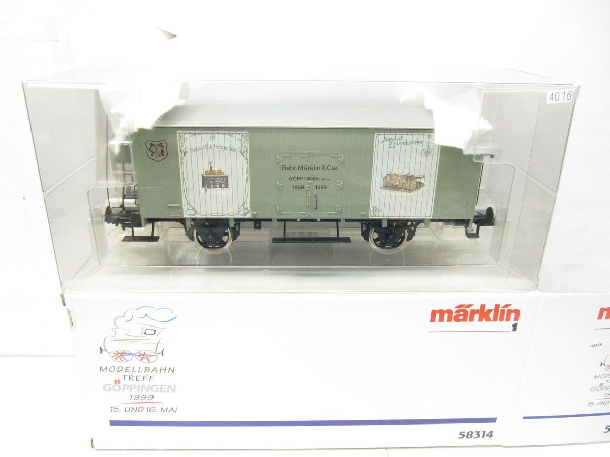 Maerklin 58314 Spur1 Gueterwagen Werbewagen G10 Wuerttemberg EP 1 OVP