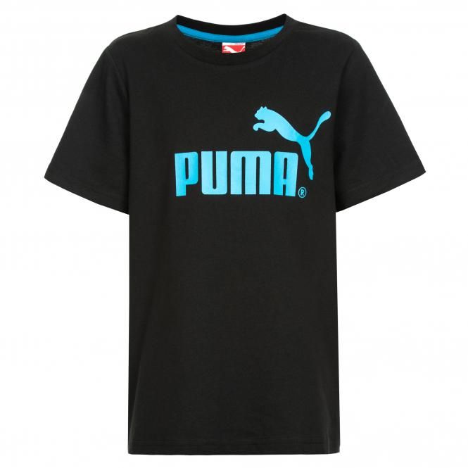Puma Kinder T Shirt Large Logo Tee 9279