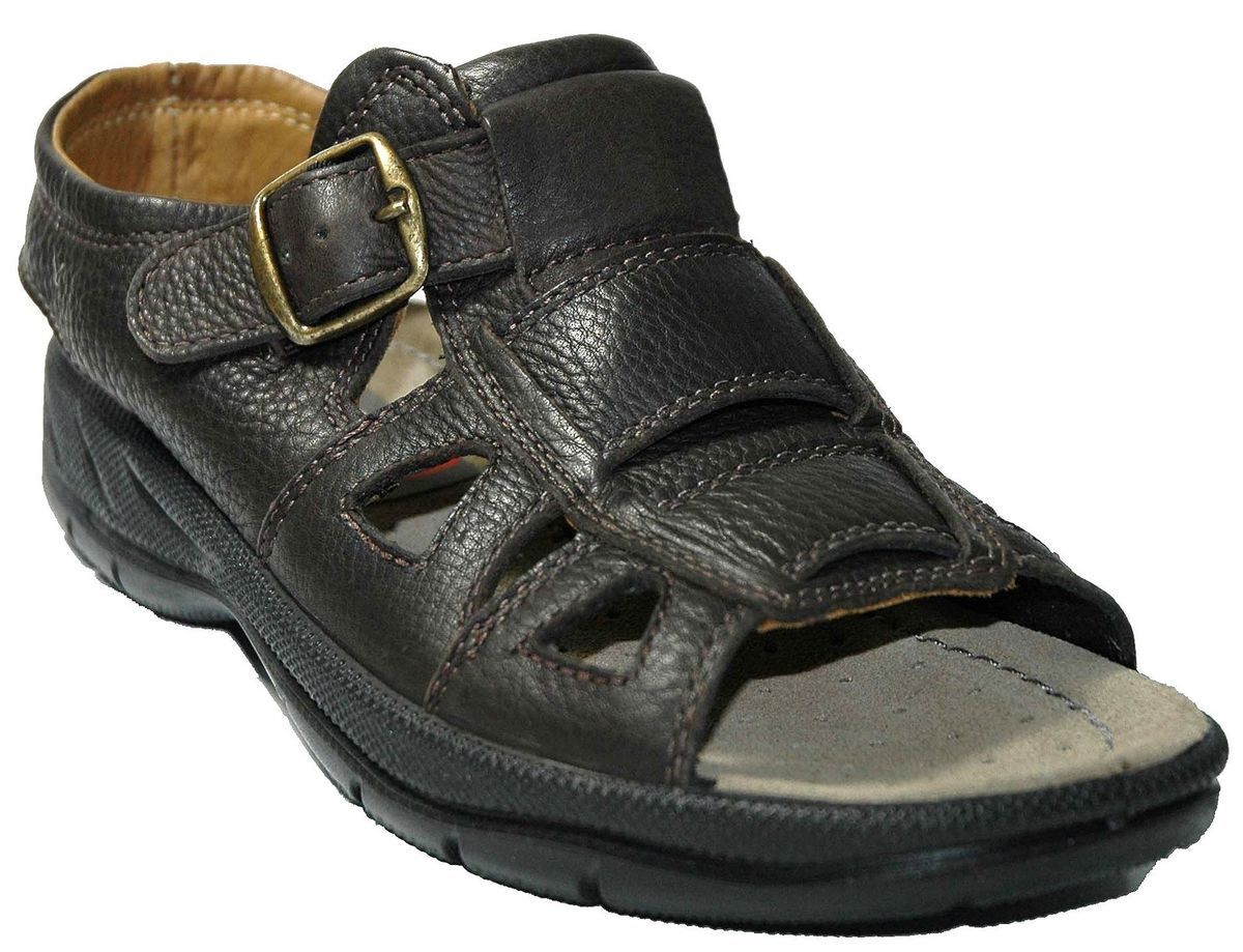 JOMOS Air Comfort Herren Comfort Sandalen Schuhe Leder Gr 40 42 44 45