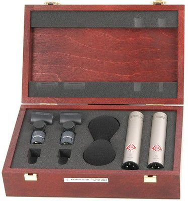 NEUMANN KM184 KM 184 KM 184 STEREO SET Condenser Mic B Stock Ex Demo